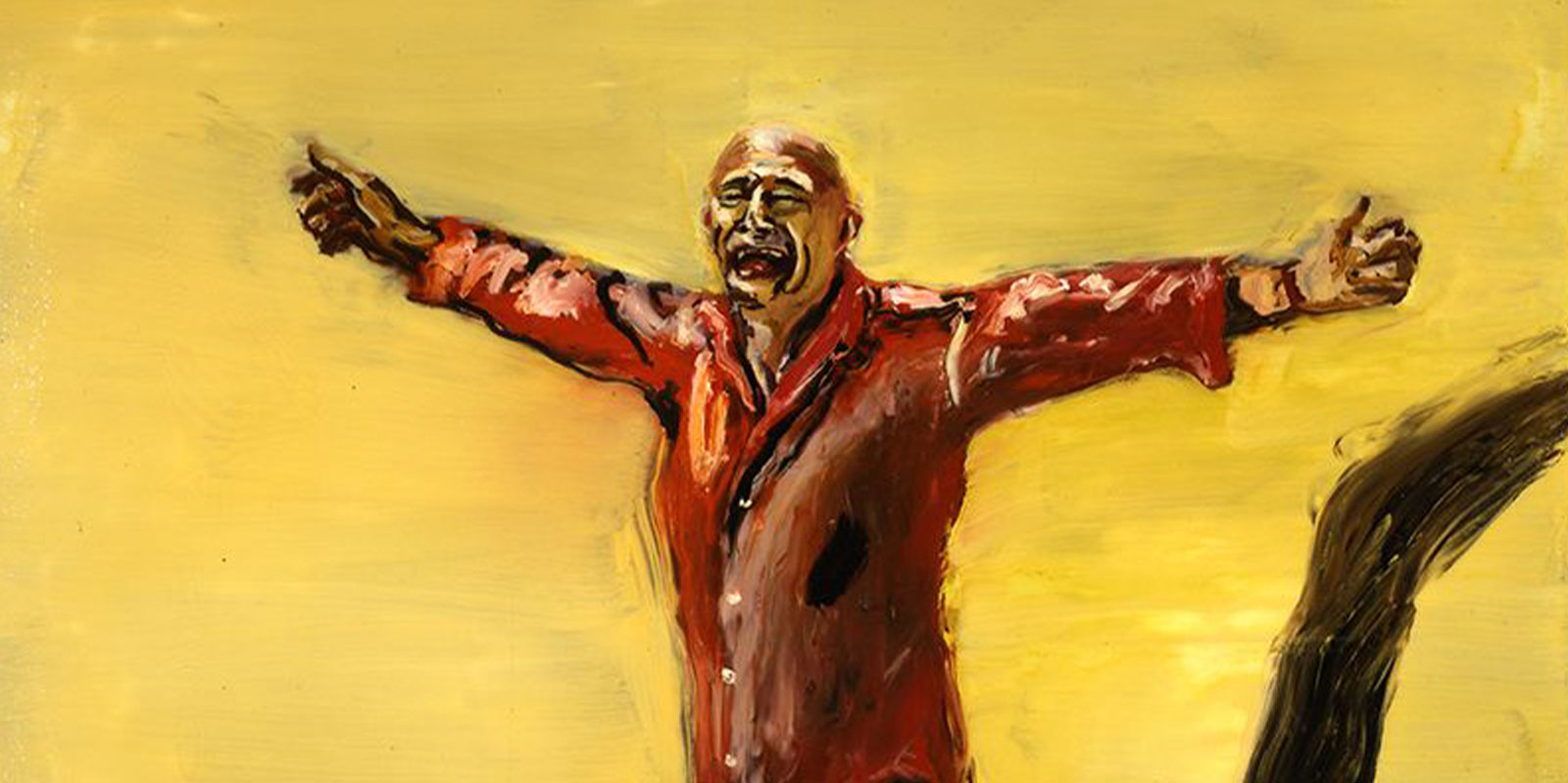 Julian Schnabel - Cardi Gallery Milan - 2004