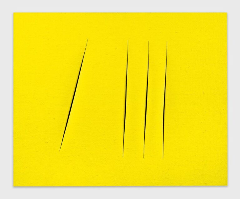 Lucio Fontana - Concetto Spaziale, Attese, 1965-1966