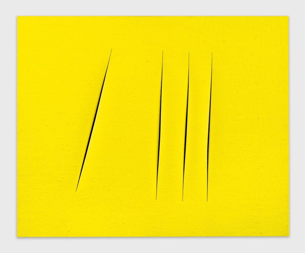 Lucio Fontana - Concetto Spaziale, Attese, 1965-1966