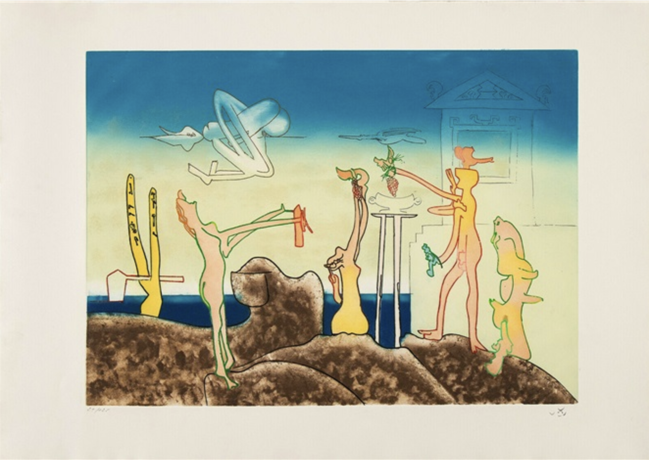 Roberto Matta - Cardi Gallery Milan - 1975