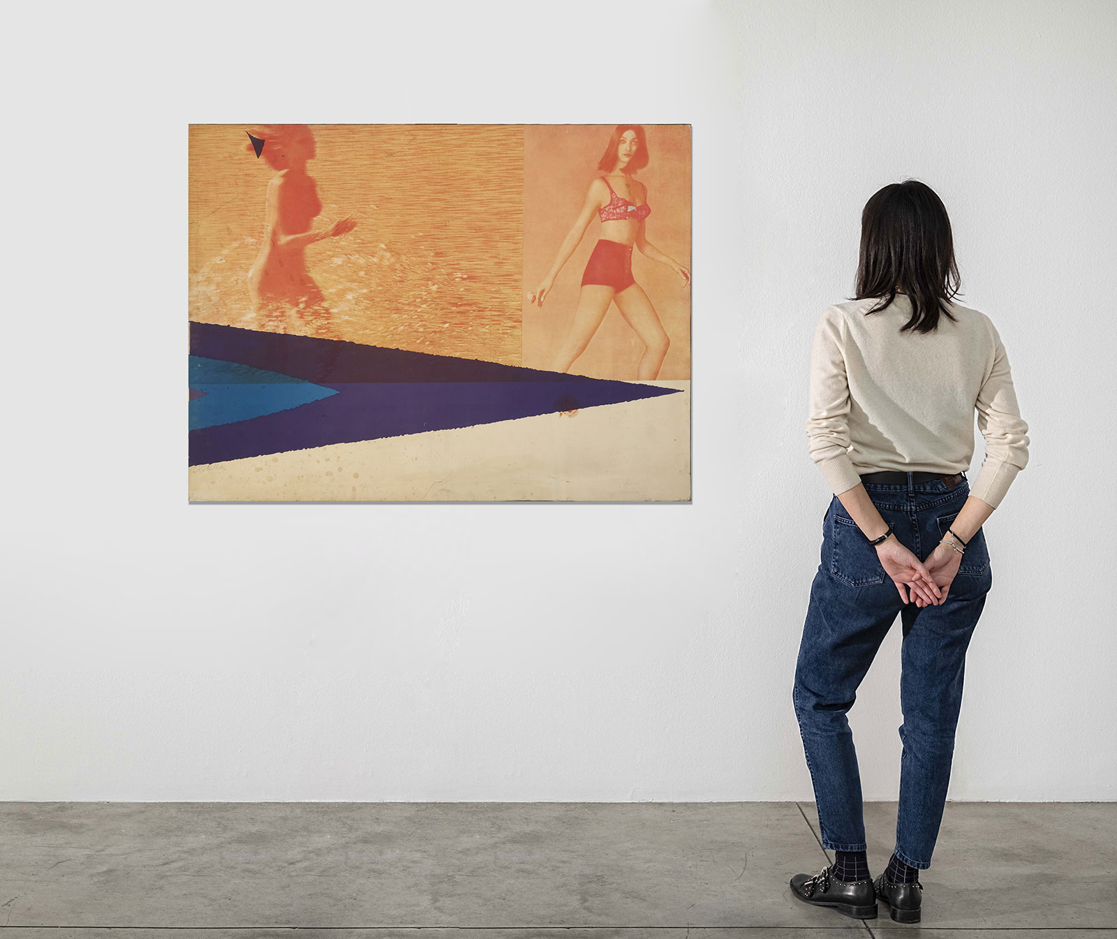 Mimmo Rotella - Rêve doublé