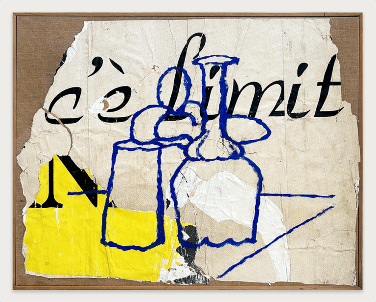 Mimmo Rotella - Morandiana 2, 2005
