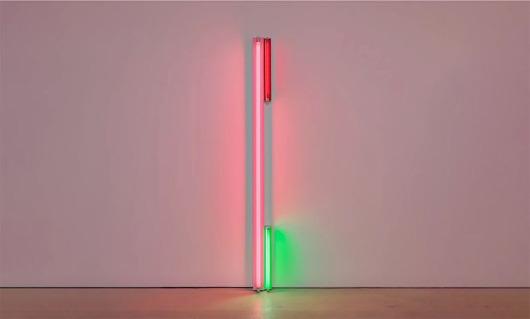 Dan Flavin - untitled (fondly, to “Phip”)
