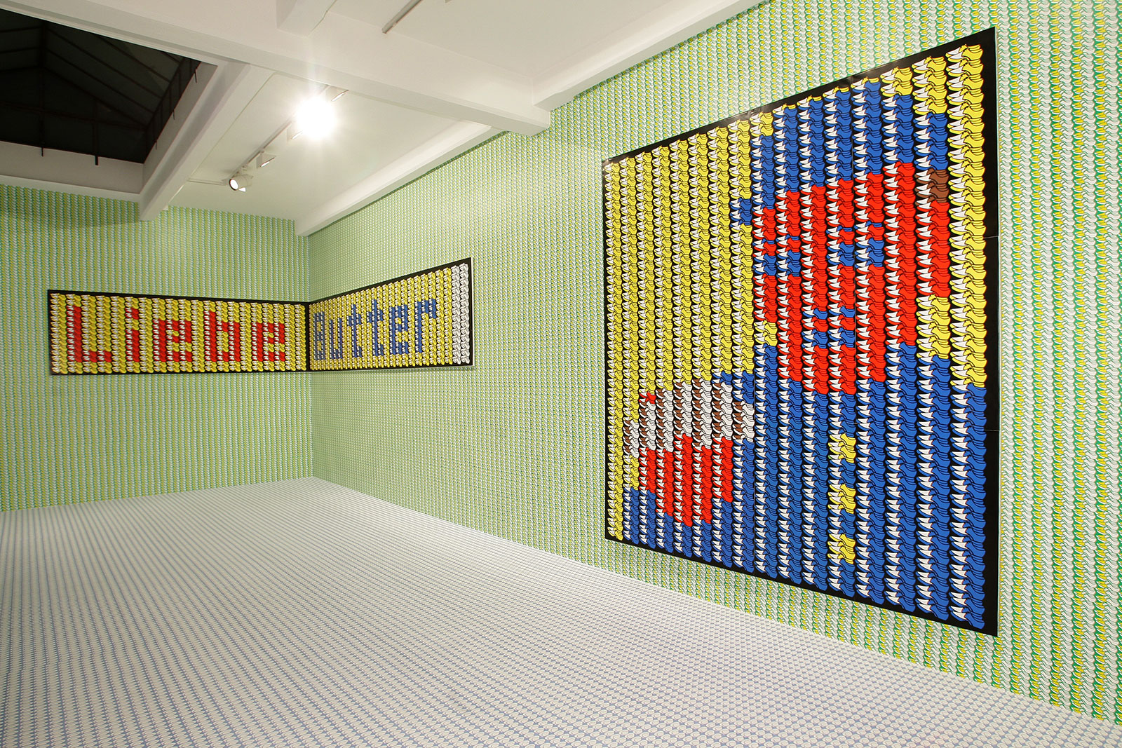 Thomas Bayrle - Cardi Gallery Milan 2009 - Installation views