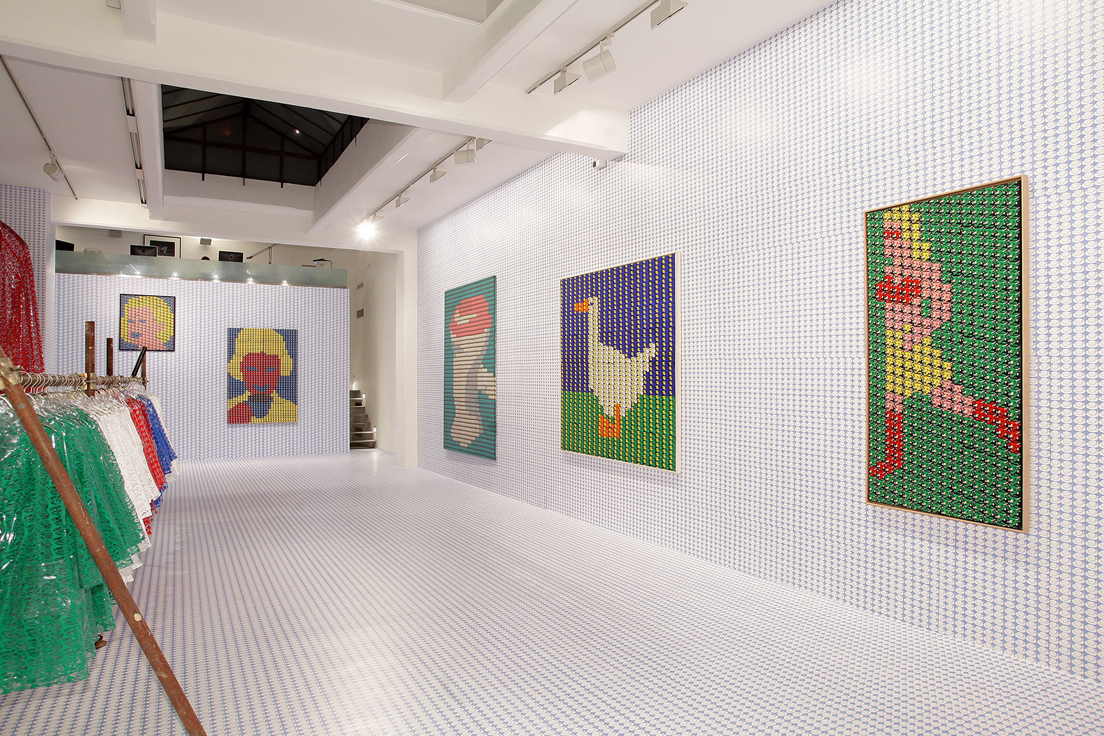 Thomas Bayrle - Cardi Gallery Milan 2009 - Installation views