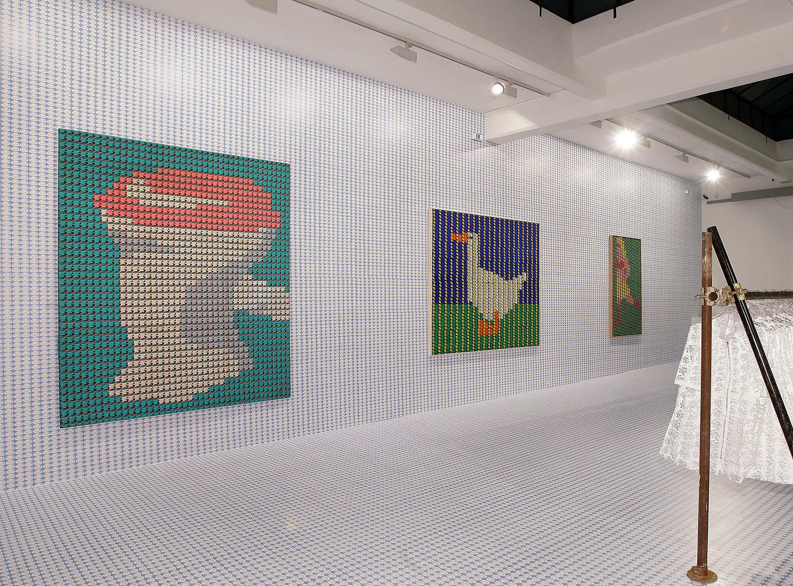 Thomas Bayrle - Cardi Gallery Milan 2009 - Installation views