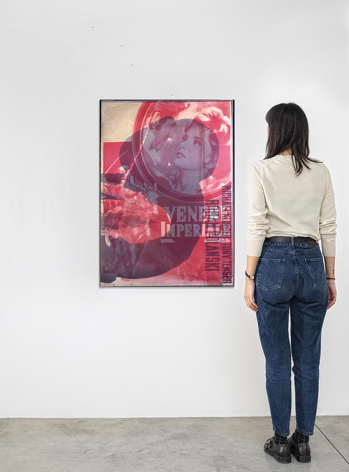 Mimmo Rotella - Venere imperiale