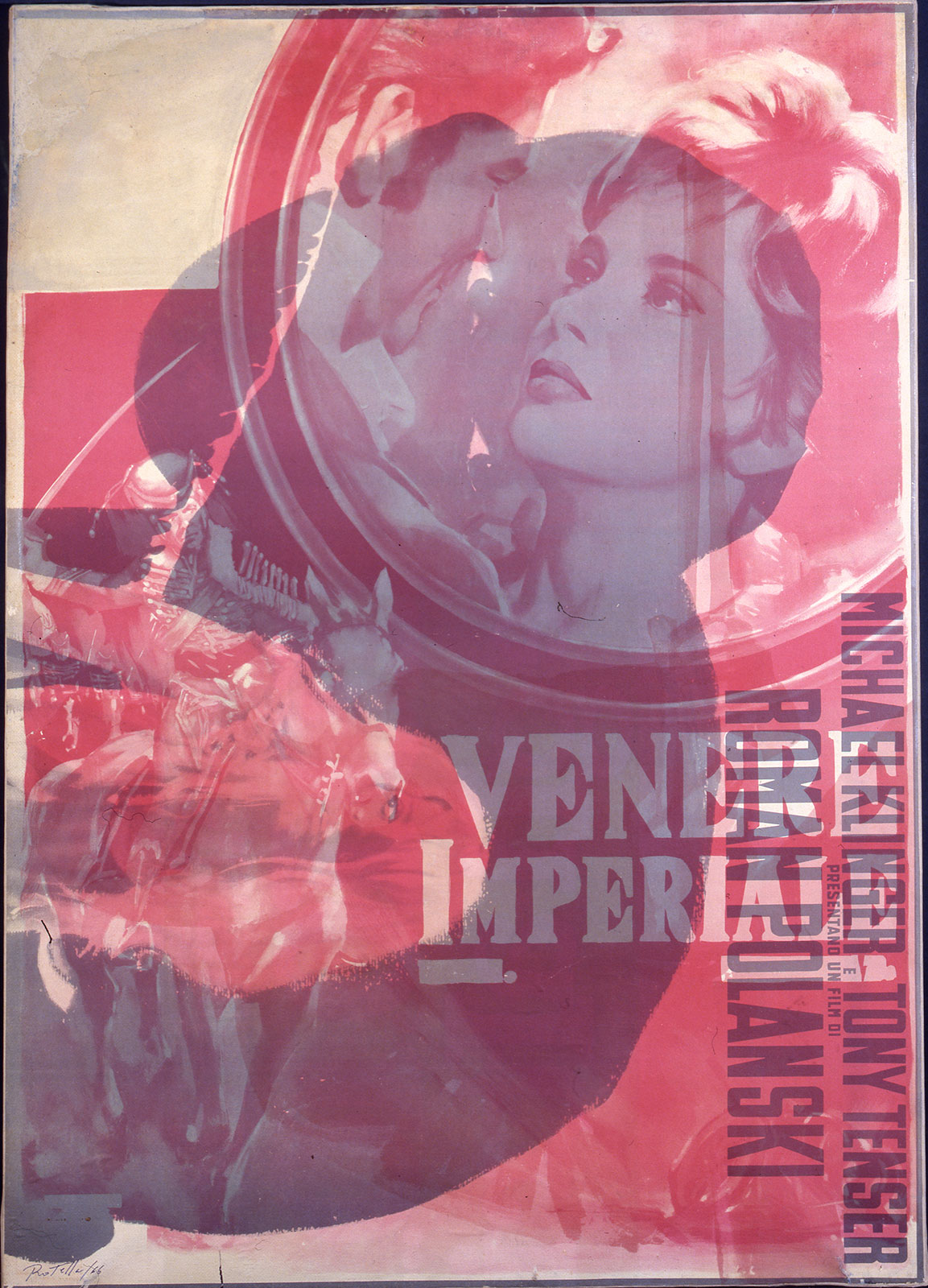 Mimmo Rotella - Venere imperiale, 1966 - Cardi Gallery London 2020