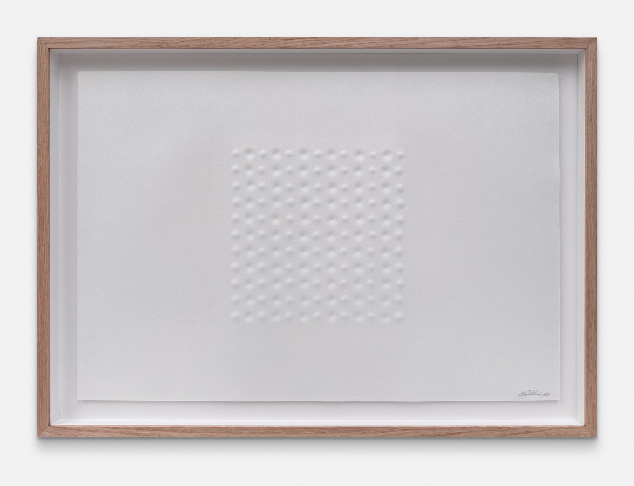 Enrico Castellani - Senza Titolo, 1964