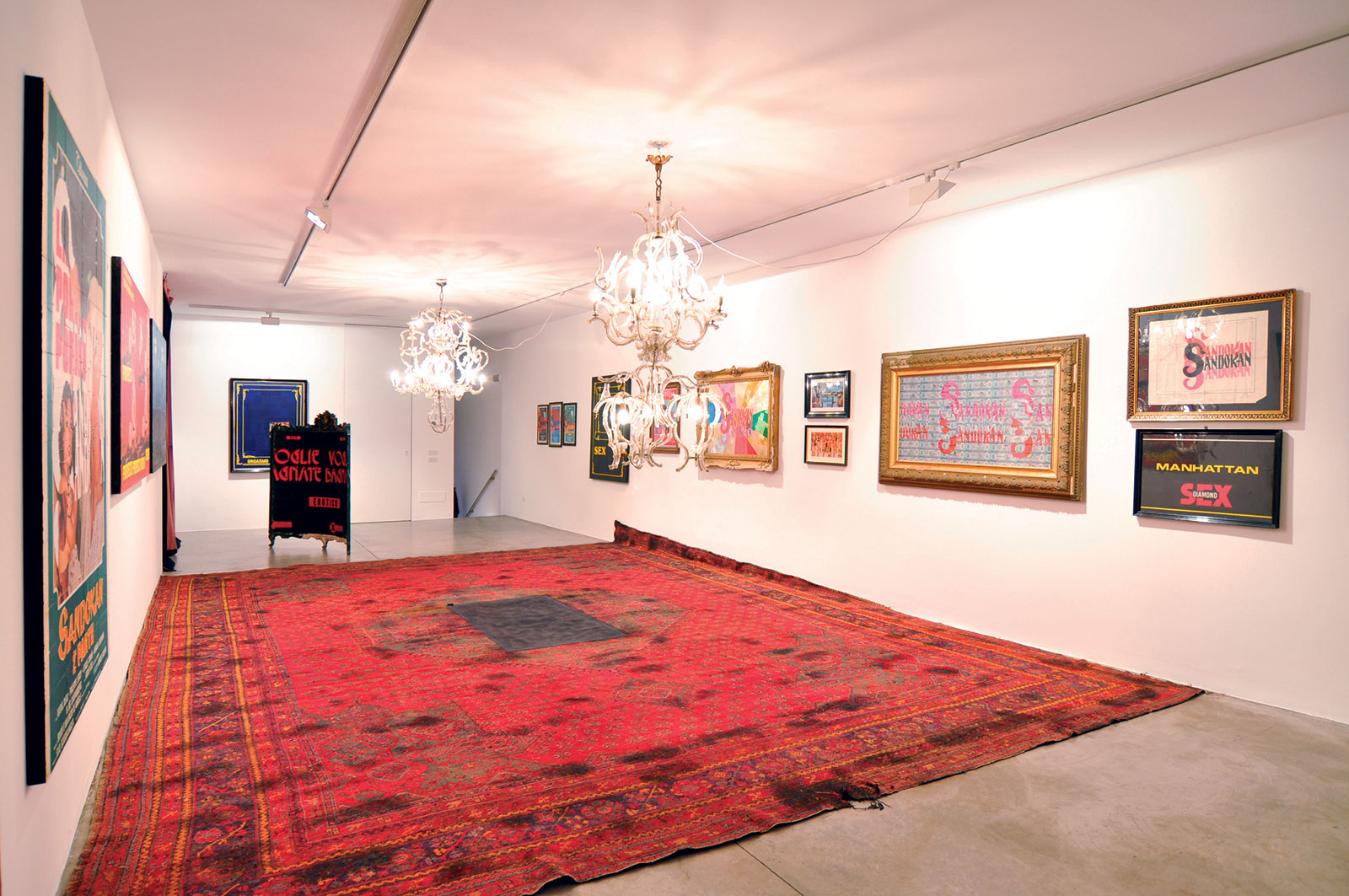 Flavio Favelli - Cardi Gallery Milan 2011 - Installation views