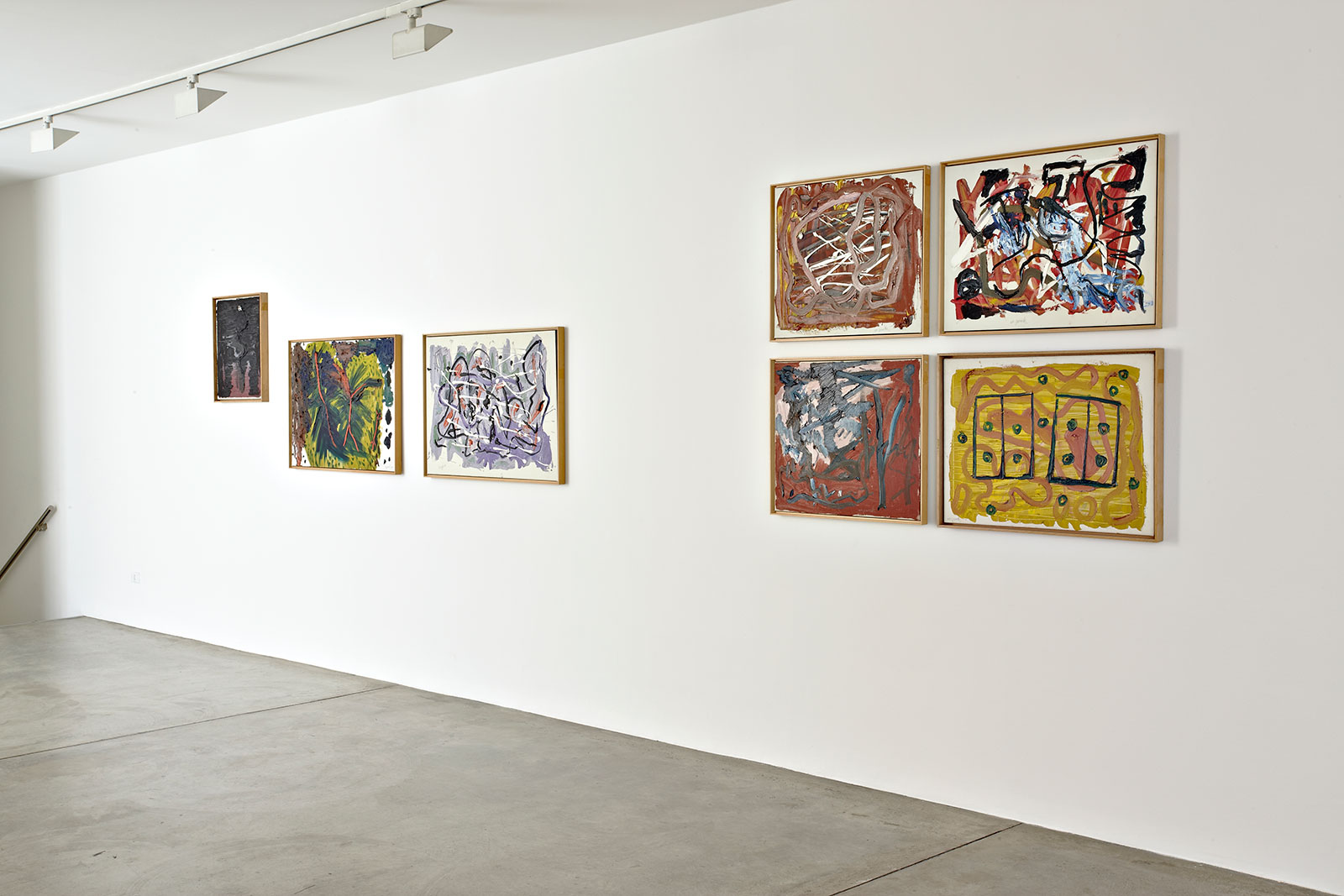 A.R. Penck - Cardi Gallery Milan 2012 - Installation views