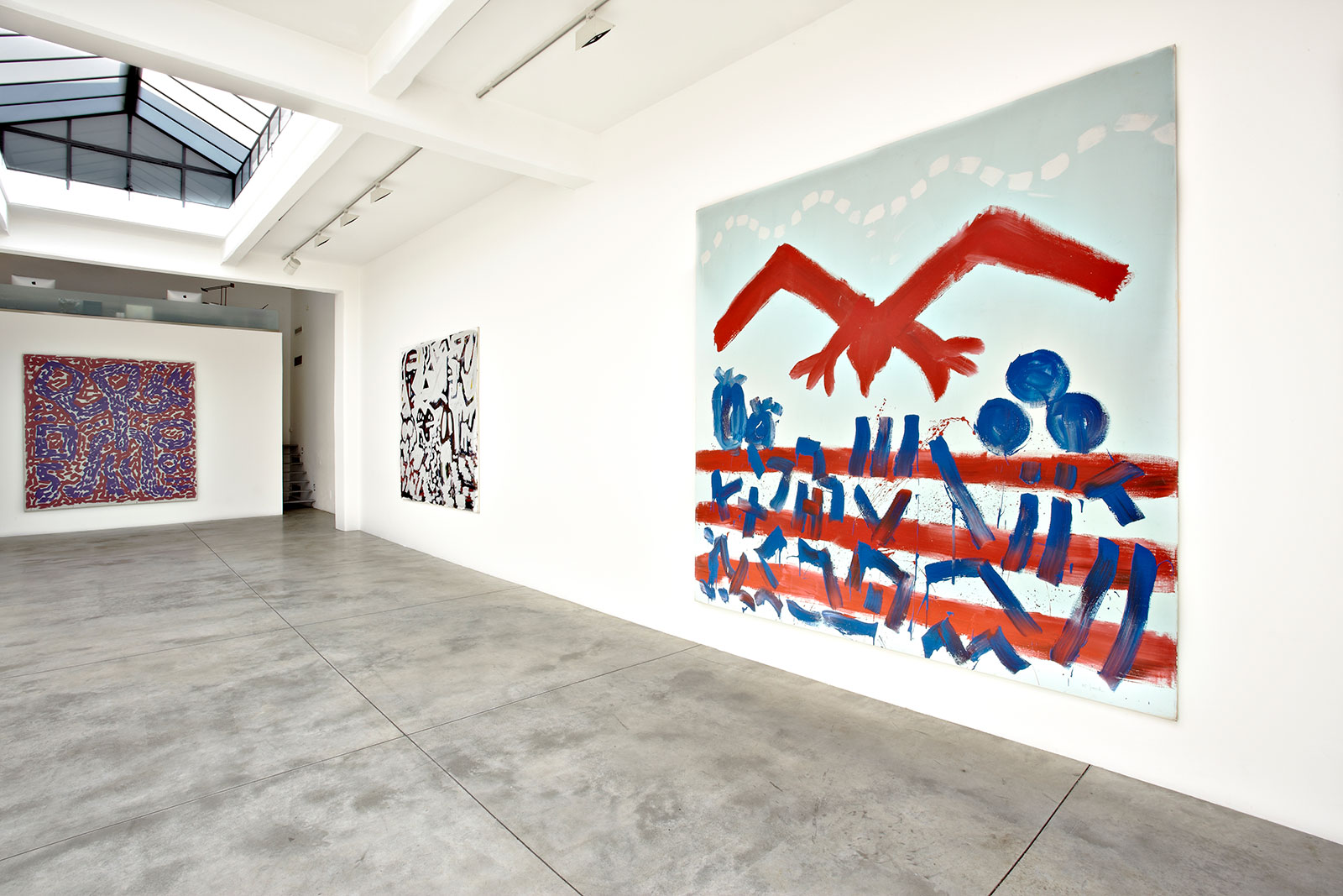 A.R. Penck - Cardi Gallery Milan 2012 - Installation views