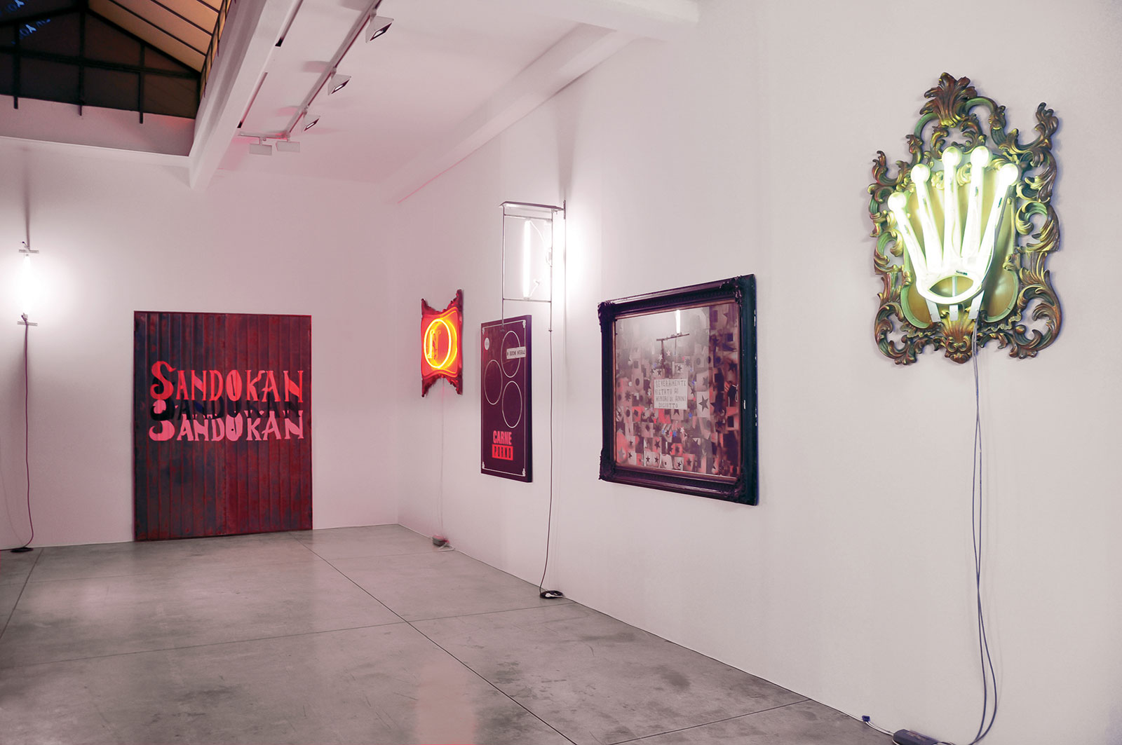 Flavio Favelli - Cardi Gallery Milan 2011 - Installation views