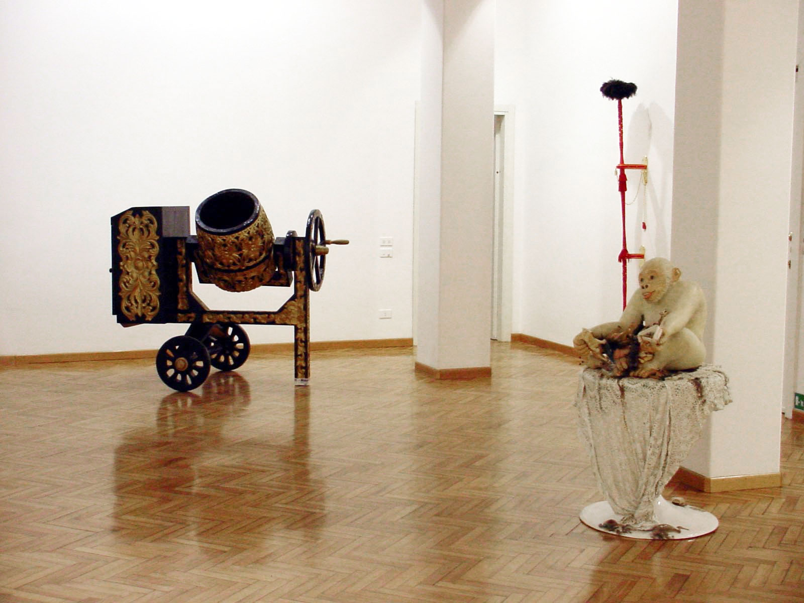 No Canvas - Cardi Gallery Milan 2003 - Installation views