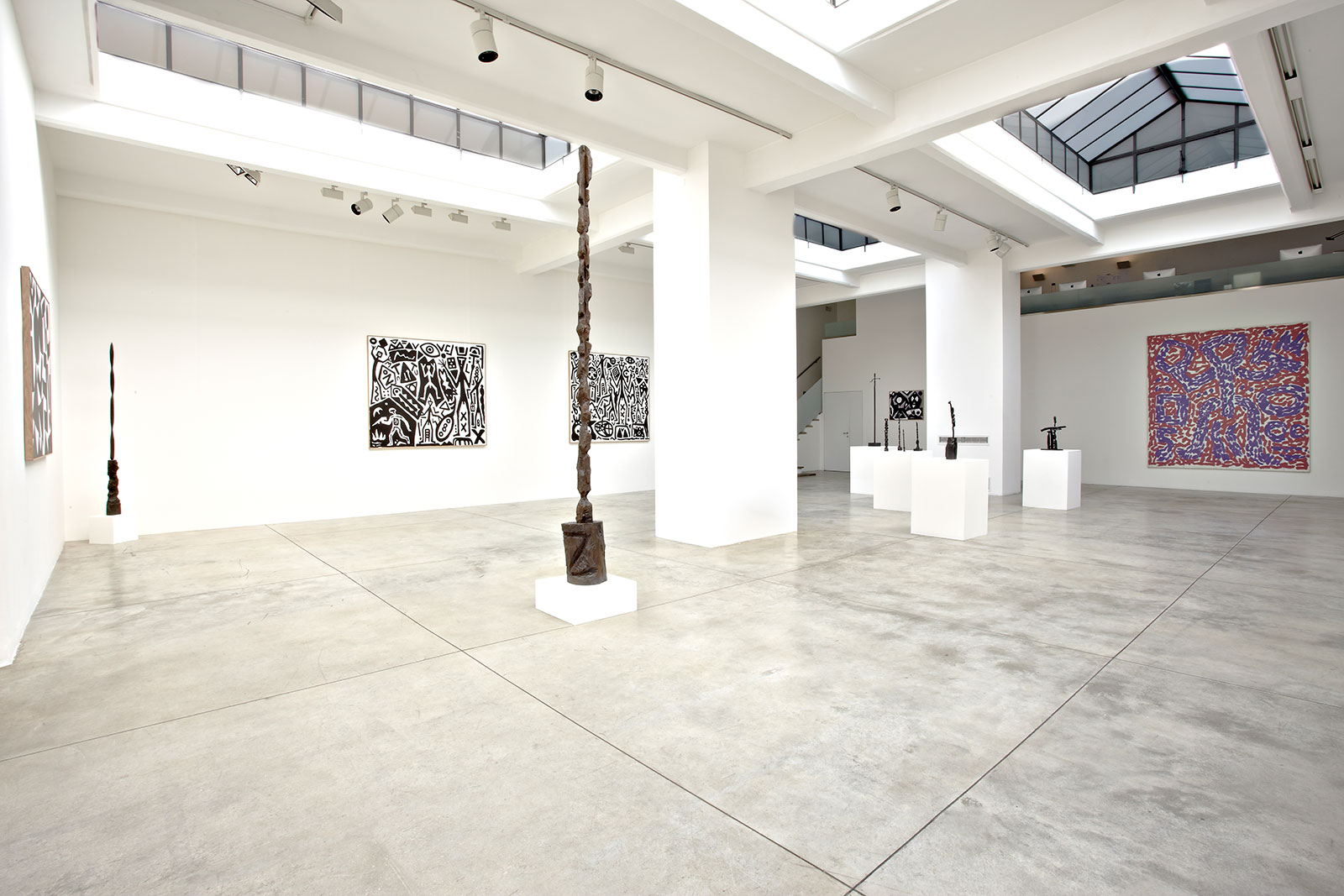 A.R. Penck - Cardi Gallery Milan 2012 - Installation views